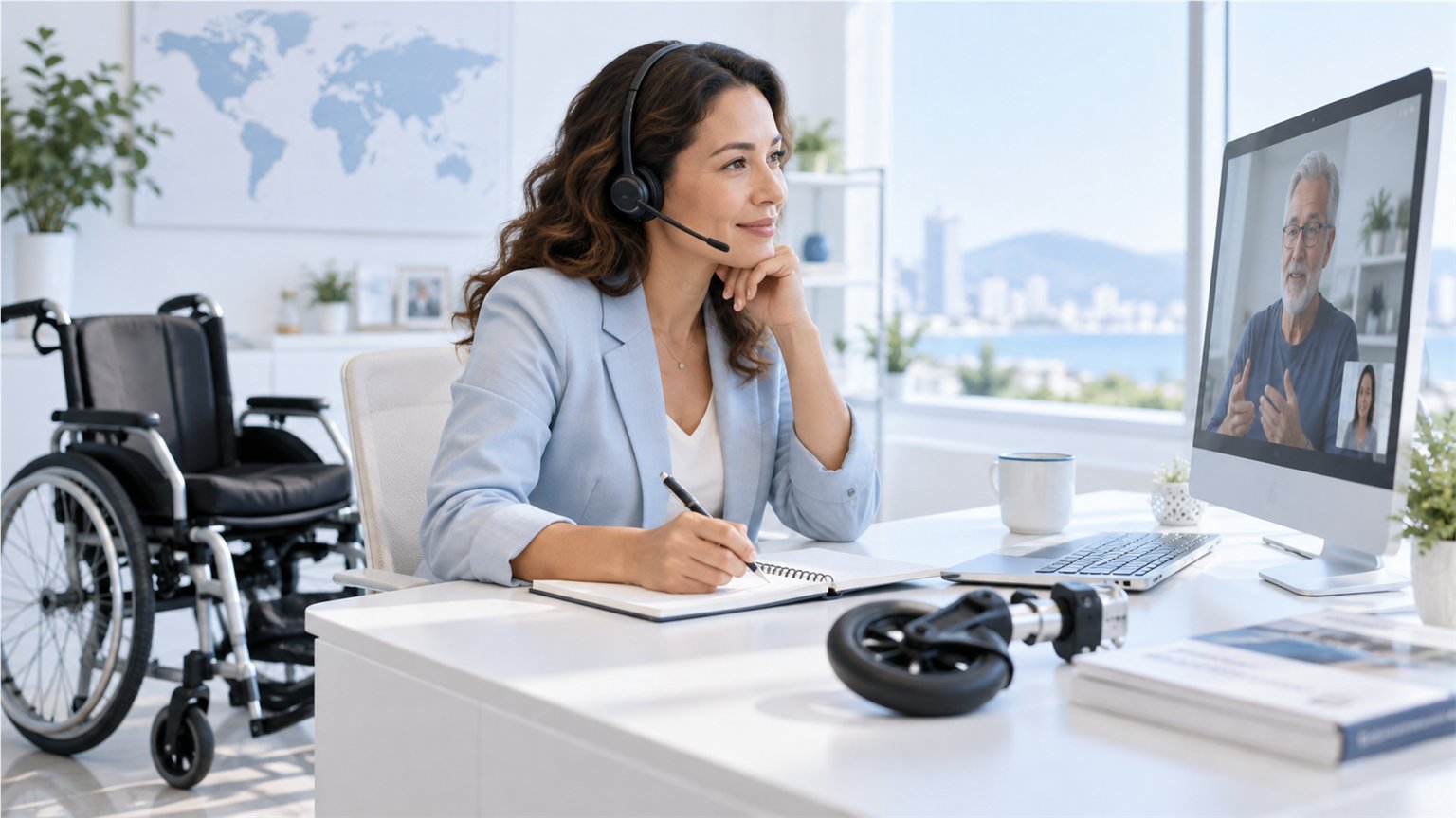 Assistive product consultation and support