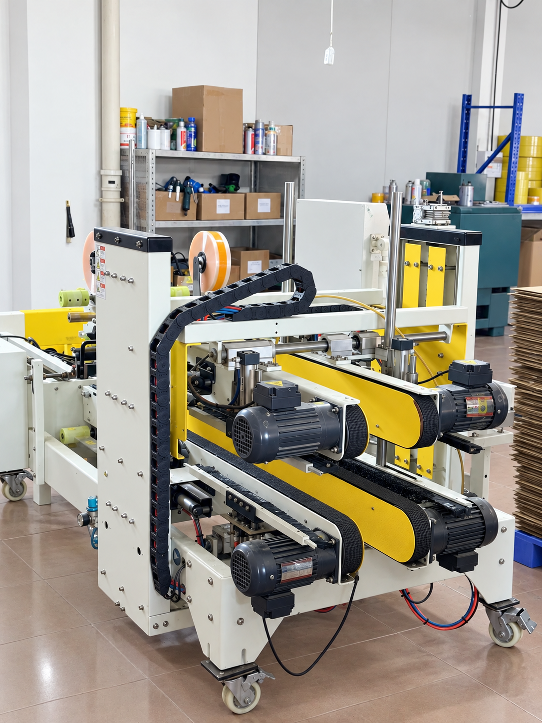Automatic parts assembly workstation