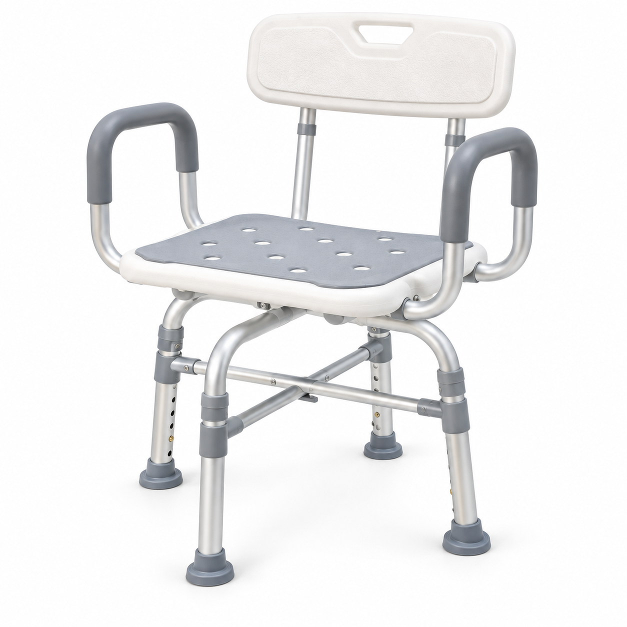 Swivel Shower Chair with 200 kg Load Capacity