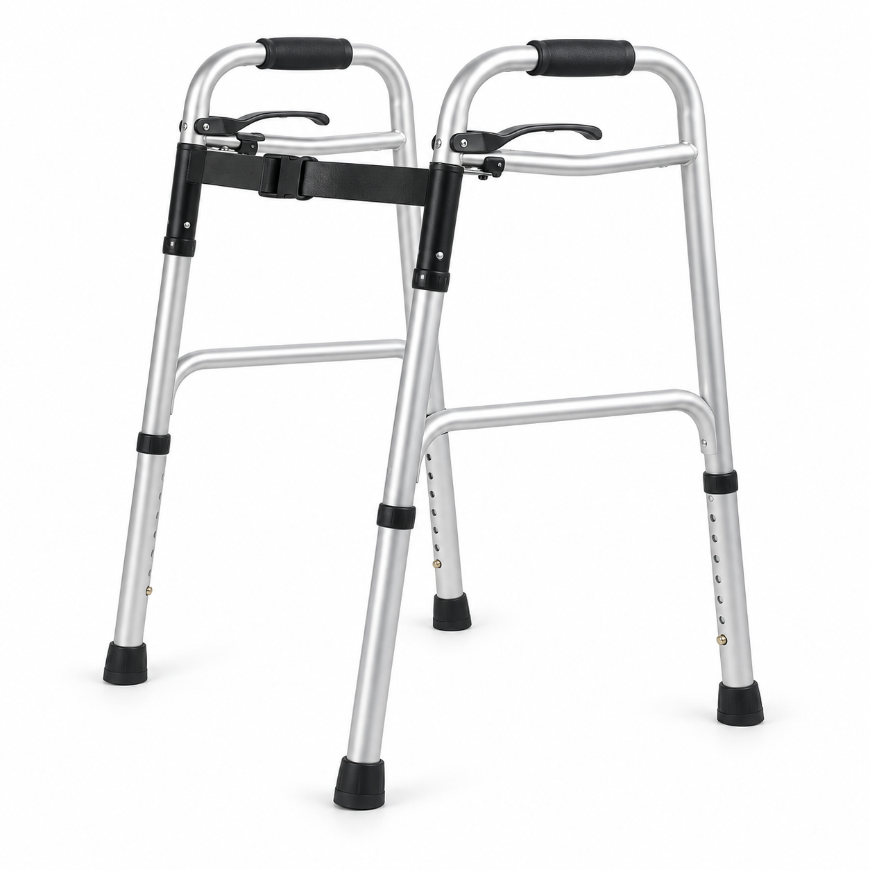 H-Frame Folding Aluminum Walker