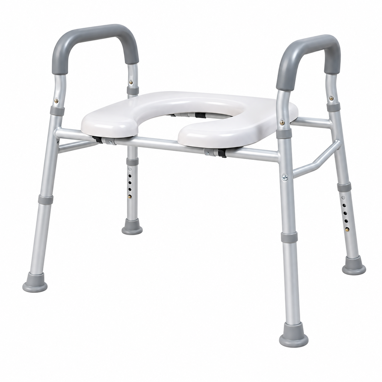 KD Adjustable Toilet Safety Frame with Armrests