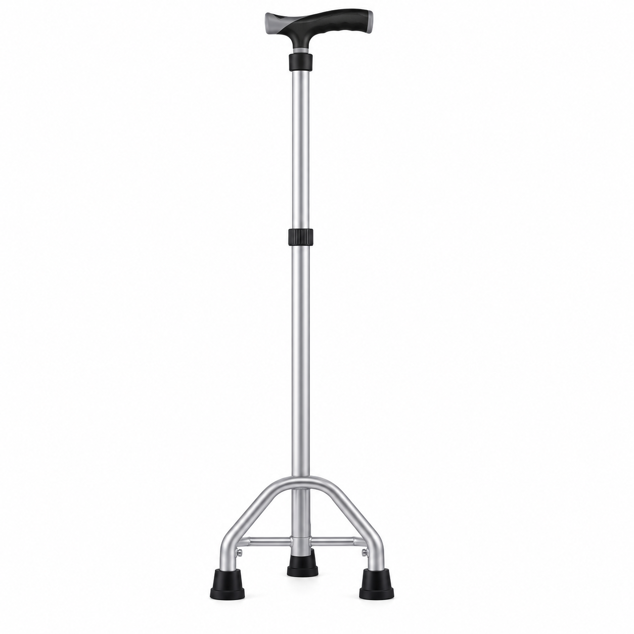 4500Y High-Strength Aluminum Quad Cane with TPR Handle