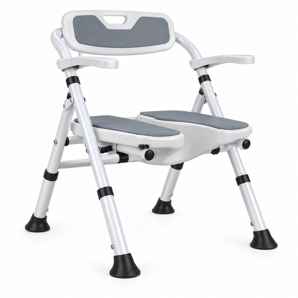 743C 3D Contoured Folding Aluminum Shower Chair