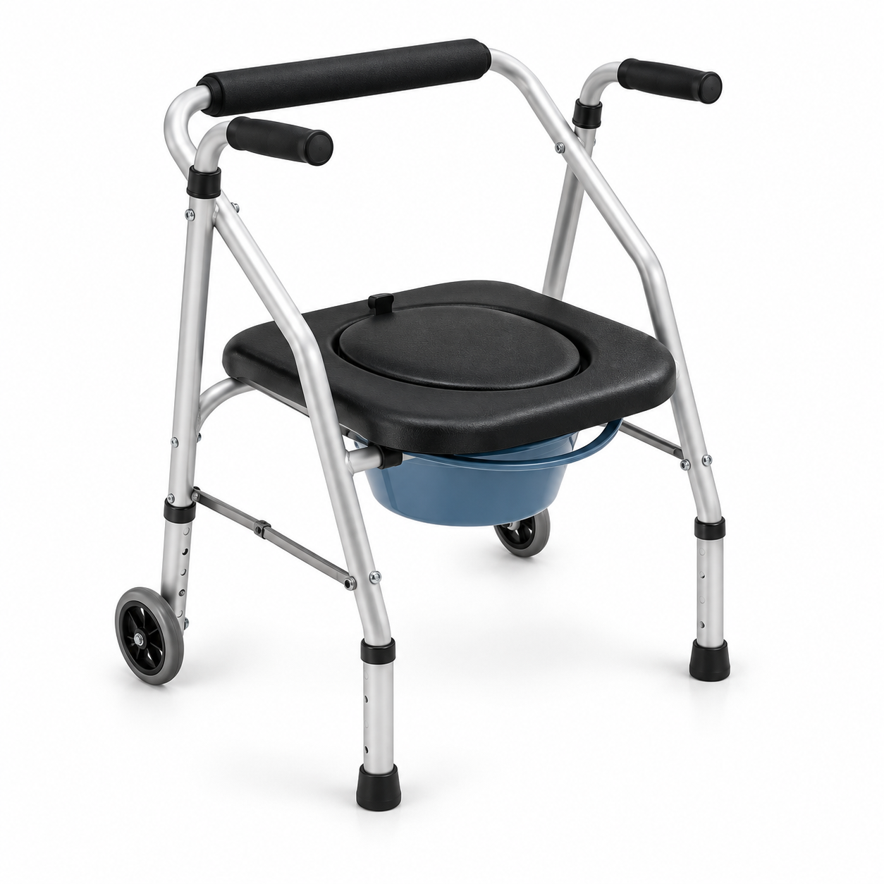 8236SD Multifunction Commode Walker with Seat